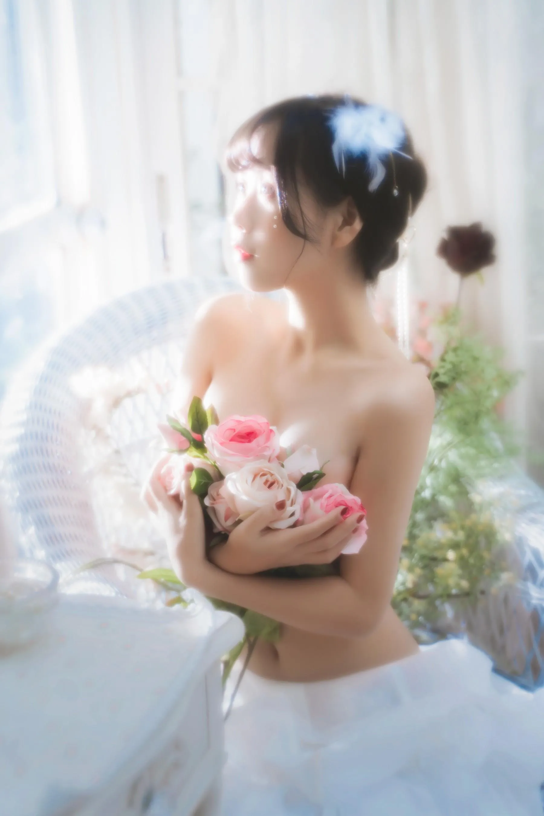 [艺图语] 2022.05.28 纯白花嫁 萌芽儿o0 [33P]插图9